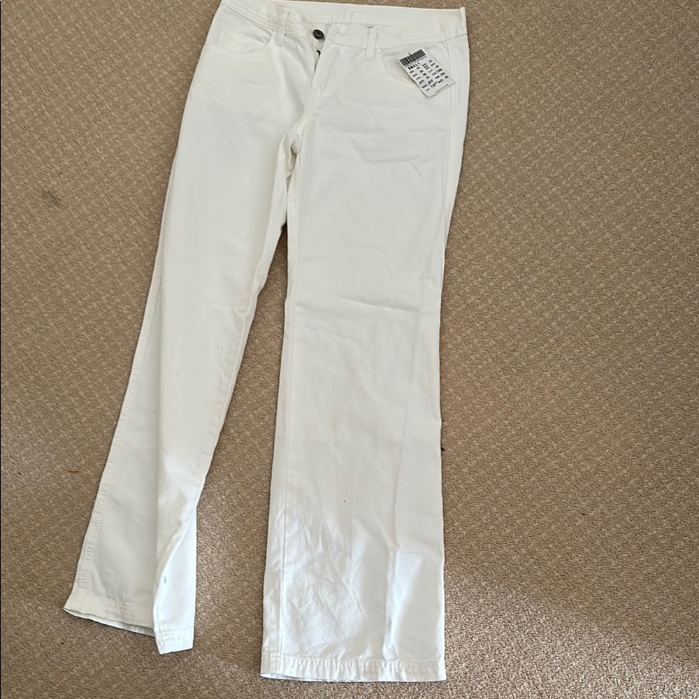 Brandy Melville Crisp White Straight Leg Jeans